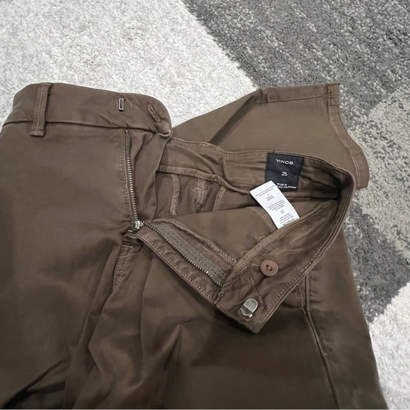 Vince Women's Pants Olive DK Willow Wash Skinny Stretch Jeans Size 25 - Picture 12 of 12